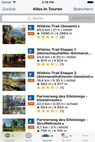 Tourenplaner Grünmetropole screenshot 3