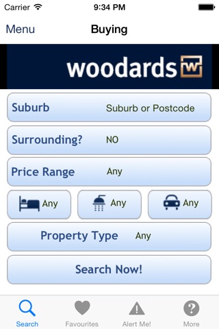 Woodards Real Estate screenshot 2