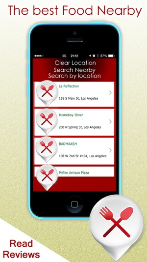 Nearby Restaurants Finder Find Where The Best Places To Eat Near Iphone Screenshots