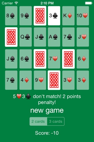 MatchCardGame screenshot 3