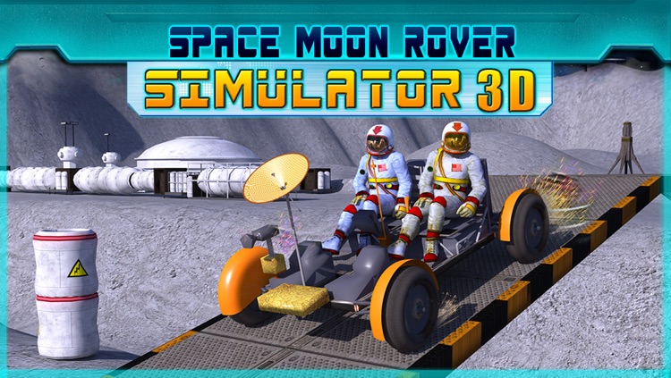 Space Moon Rover Simulator 3D screenshot-4