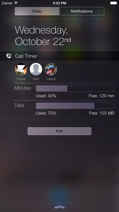 Call Timer screenshot1