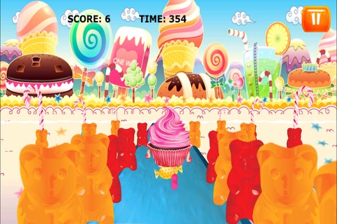 A Crazy Cupcake Adventure Run - Speedy Sweet Sugar Dash FREE screenshot 4
