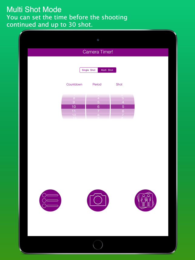 Camera Timer HD for iPad(圖3)-速報App