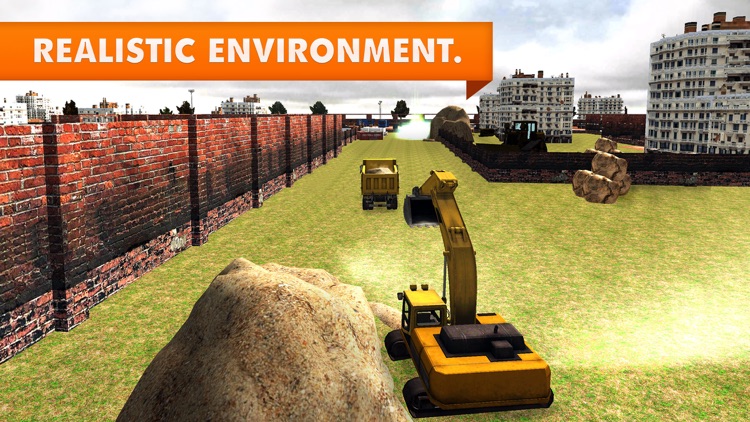Sand Excavator Truck Simulator – real 3D construction crane game