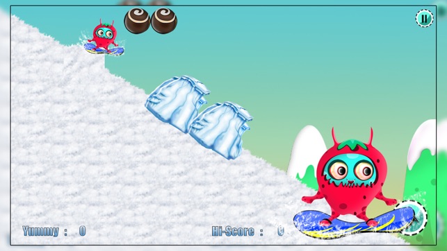 Barry the Berry Snow Monster : The Winter Fun Ski Race(圖2)-速報App