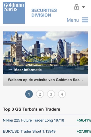 Goldman Sachs Turbo screenshot 2