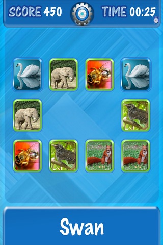 Kids Can Match - Animals , vocal memory game for children HD screenshot 2