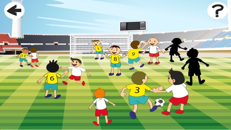 A Foot-ball Play-ers Cup With Soccer Kid-s, Ball-s and Goal-s in One Crazy Shadow-Game