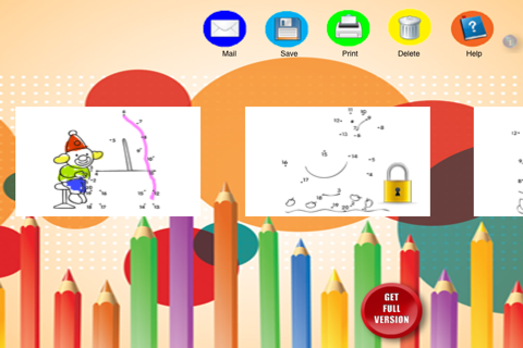 Раскраска, рисование по точкам для детей screenshot 3