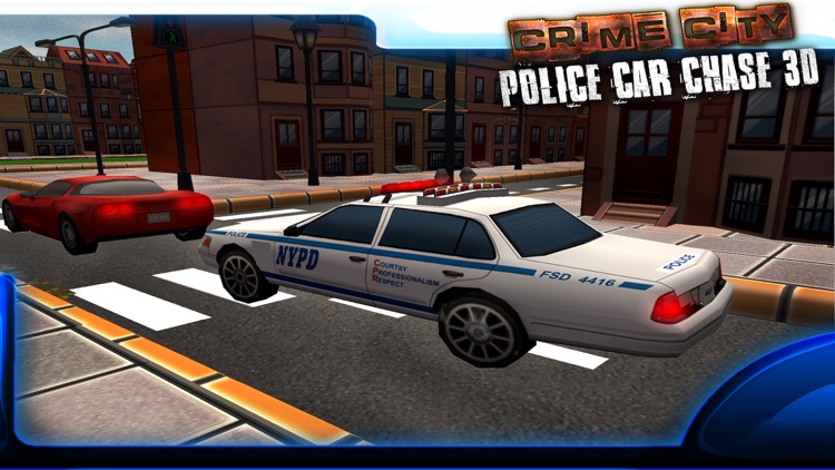 Crime City Police Car Chase 3D - Drive Cops Vehicles and Chase the Robbers screenshot-4