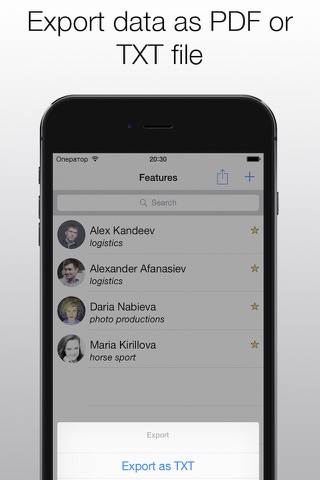 Business Contacts Pro screenshot 4