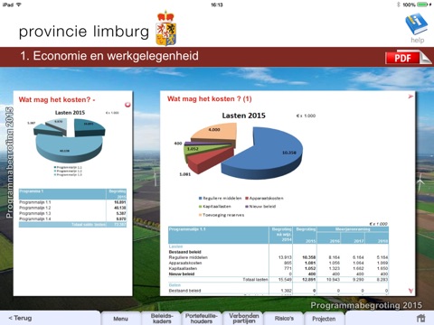 Begrotingsapp Provincie Limburg 2015 screenshot 4