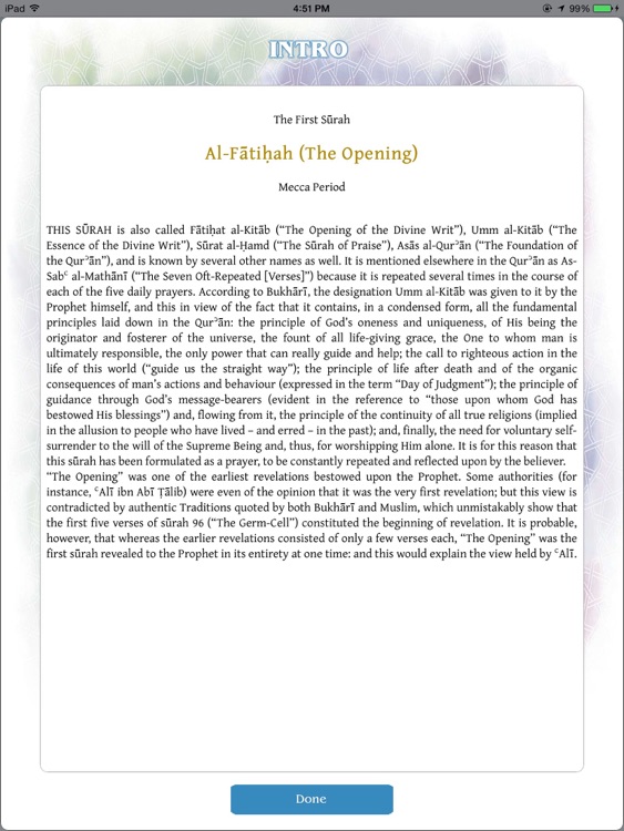 Message of the Quran Lite- Muhammad Asad's monumental translation and commentary screenshot-4