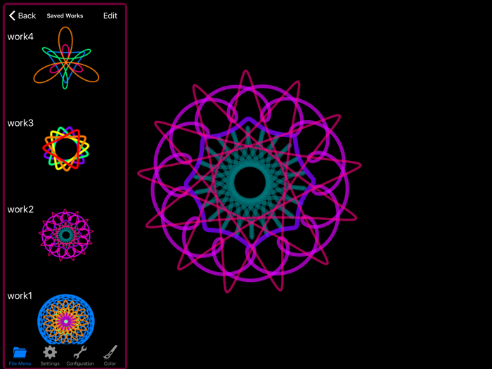 SpiroDesigner - spirograph simulator