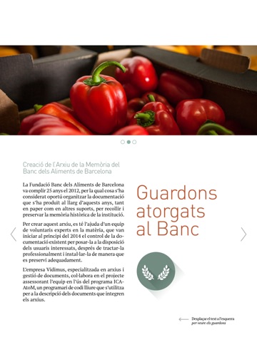 Banc dels Aliments de Barcelona Memòria 2014 screenshot 4