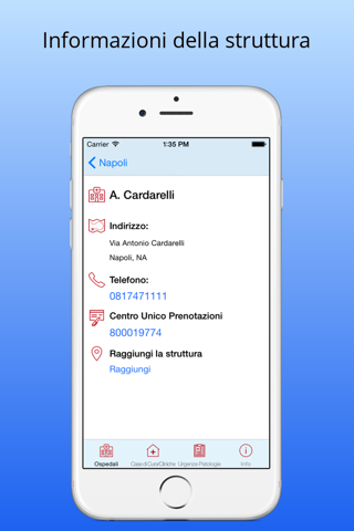 Ospedali Regione Campania screenshot 3