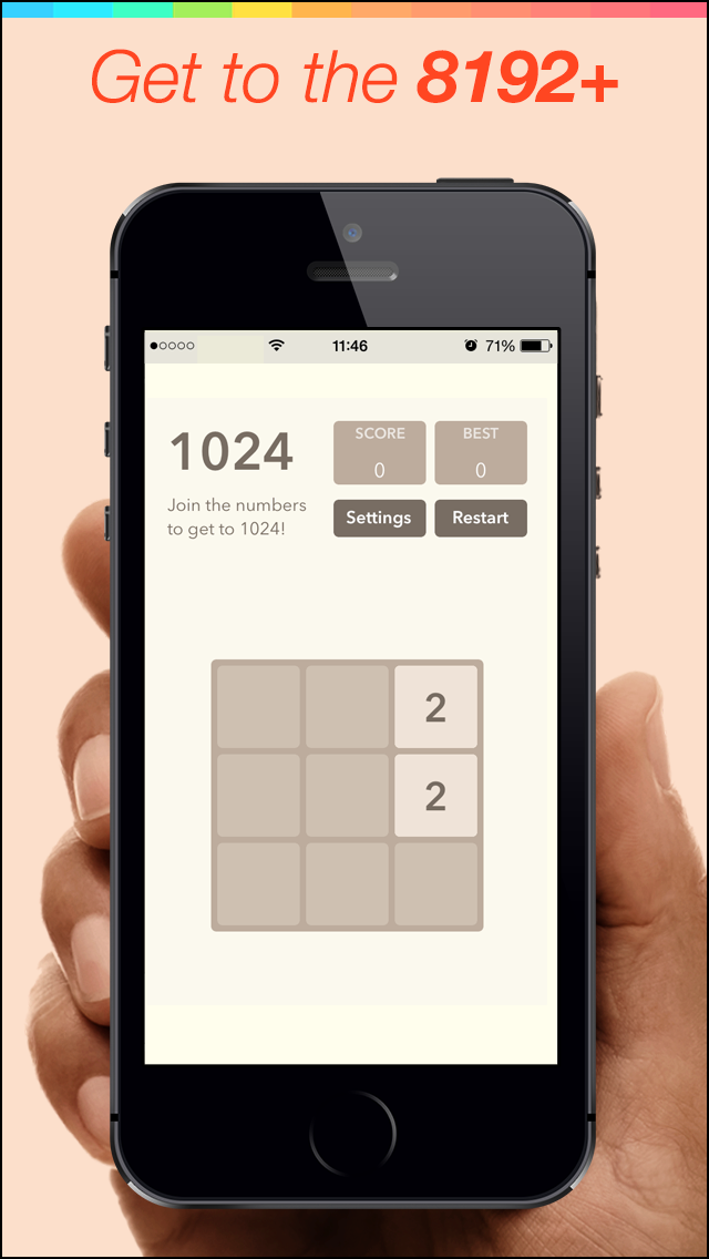 8192 Number Puzzle gameのおすすめ画像2