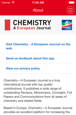 Chemistry - A European Journal screenshot 3