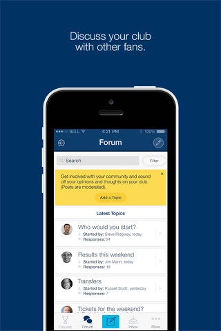 Fan App for Wycombe Wanderers FC screenshot 3