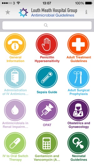 RCSI Hospitals Group Antimicrobial Guidelines(圖3)-速報App