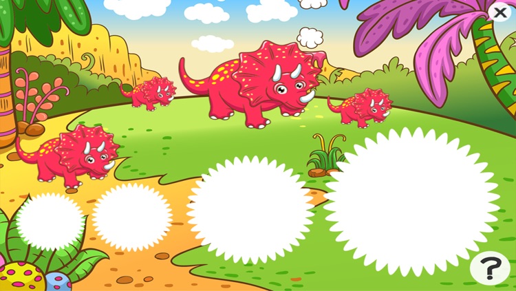 A Dinosaurs Game for Children: Learn about dinos for kindergarten and pre-school screenshot-3