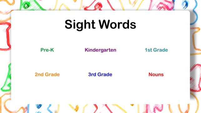 Sight Words by Teach Speech Apps