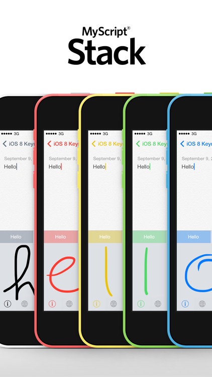 MyScript Stack - Handwriting Keyboard