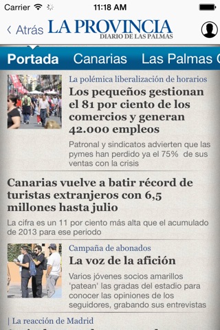 La Provincia screenshot 2