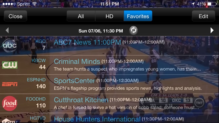 SlingPlayer for iPhone