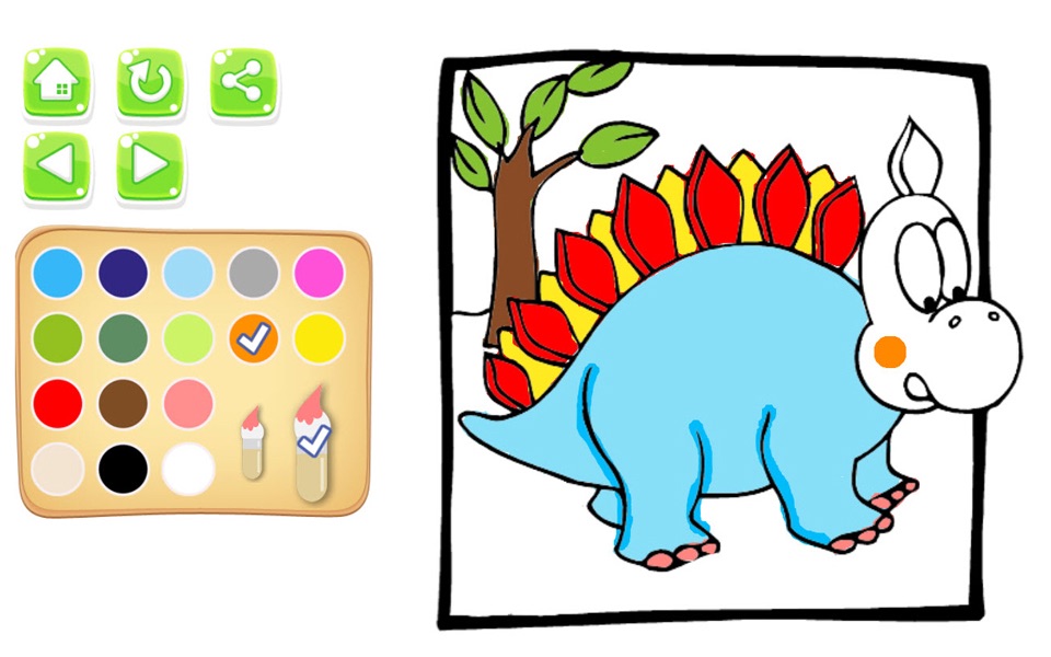 My Dino Coloring Book For Kids And Toddler Game screenshot 3
