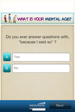 What is your mental age?: discover how old your mind is screenshot 3
