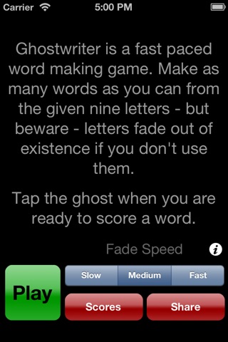 Ghostwriter - A Spooky Word Game screenshot 4