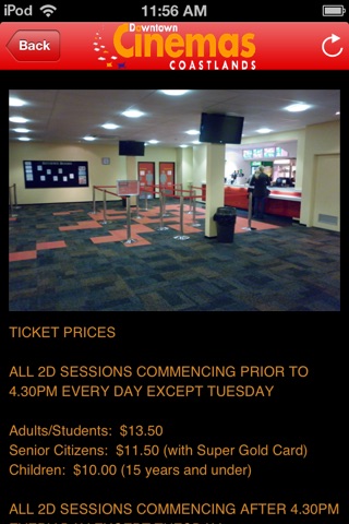 Downtown Cinemas Coastlands screenshot 4