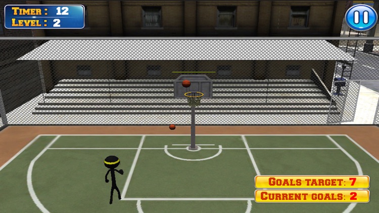 BasketBall with Stickman