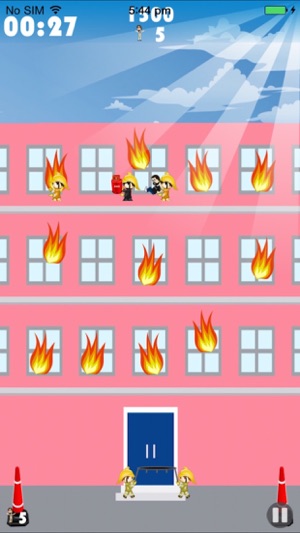 Firemen Pro - Rescue Fire Victims Jumping Off The Building(圖5)-速報App