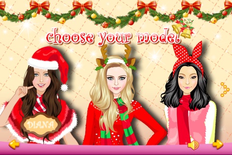 Dress Up - Christmas Girls screenshot 2