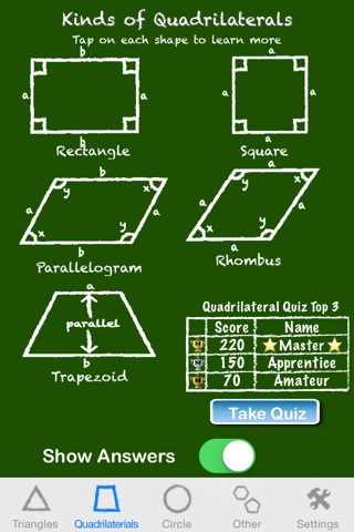 Math App  - Geometry I screenshot 2