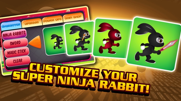 A Mini Ninja Rabbit Race Jump Kick Fun Run Game For Kids