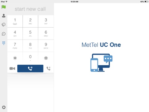 MetTel UC One for iPad screenshot 3
