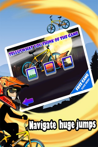 BMX Stick-Man Stunt Race Biker - Pro Bike Cross 2 screenshot 3