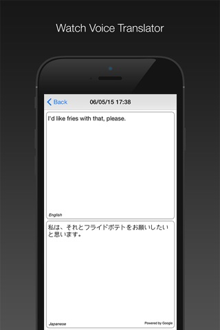 Watch Voice Translator screenshot 4