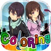 Coloring Anime & Manga Book : Cartoon Pictures Painting on Noragami for Kids