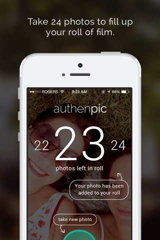Authenpic: A disposable camera for your phone screenshot 2