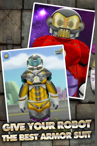 Big Iron Super Hero Robot Creator 2 – Makeover of Bot-Man Games for Free screenshot 3