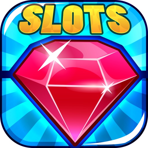 Diamond Slots Casino Rush - Vegas 777 jewel dash with double scatter mania & wild bonuses iOS App