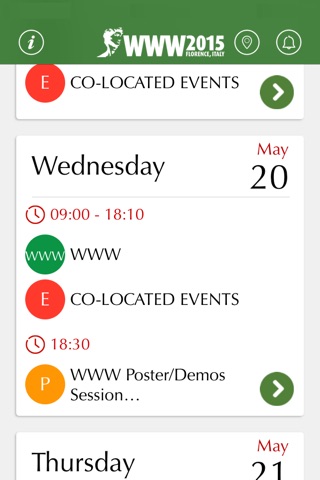 WWW2015 - 24th International World Wide Web Conference screenshot 2