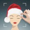 Make any photo ready for Christmas by adding Santa Hats to everyone in the photo