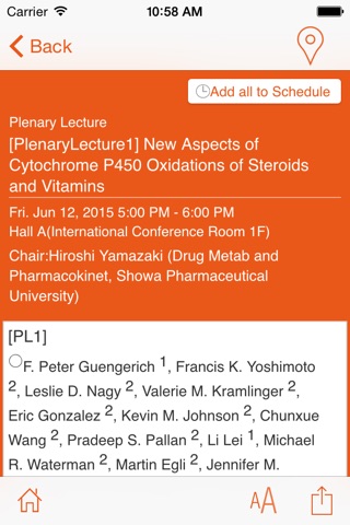 19th International Conference on Cytochrome P450 (ICCP450 Tokyo 2015) screenshot 3