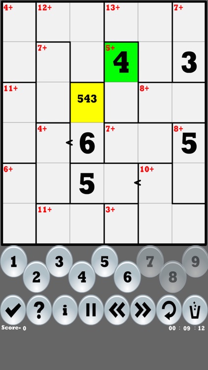 Greater than Killer-Sudoku screenshot-3